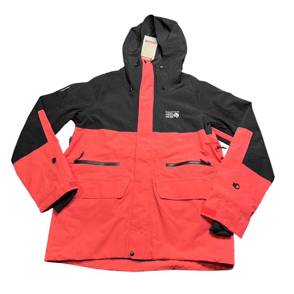 NWT Mountain Hardwear First Tracks Mens Large RECCO Waterproof Jacket OM0650-650